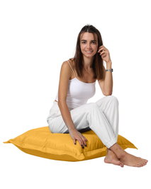 Atelier Del Sofa Cushion Pouf 70x70 - Amarillo